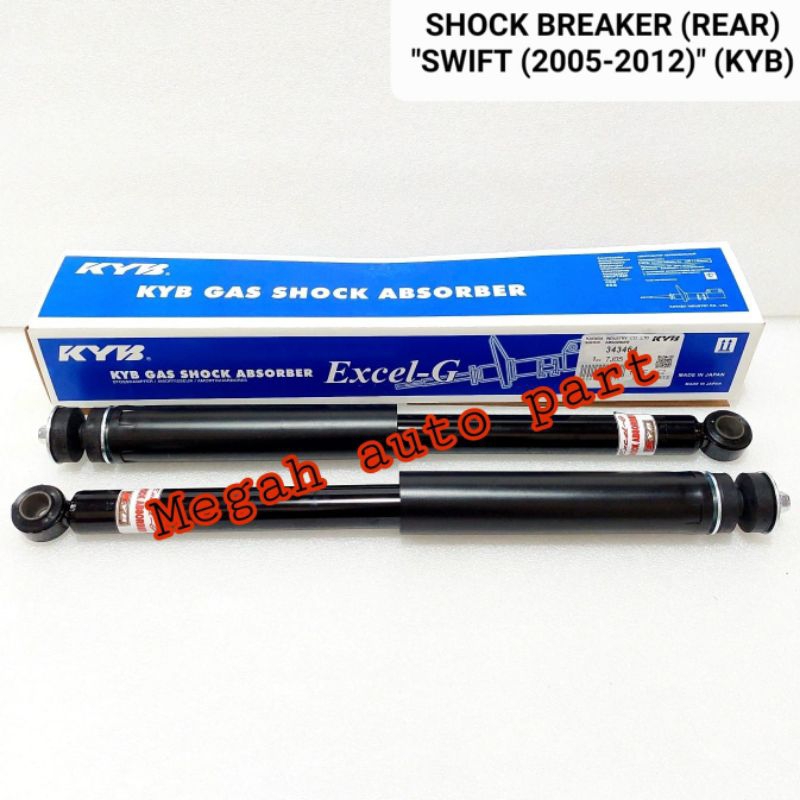Shockbreaker Suzuki Splash Swift belakang merek Kayaba