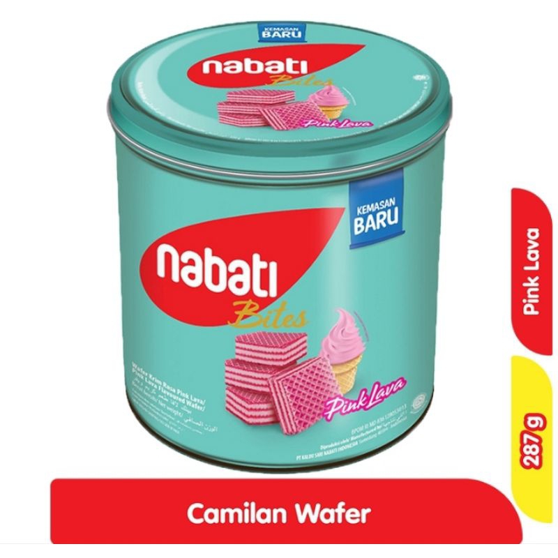 

Nabati Bites Wafer Pink Lava 287 g