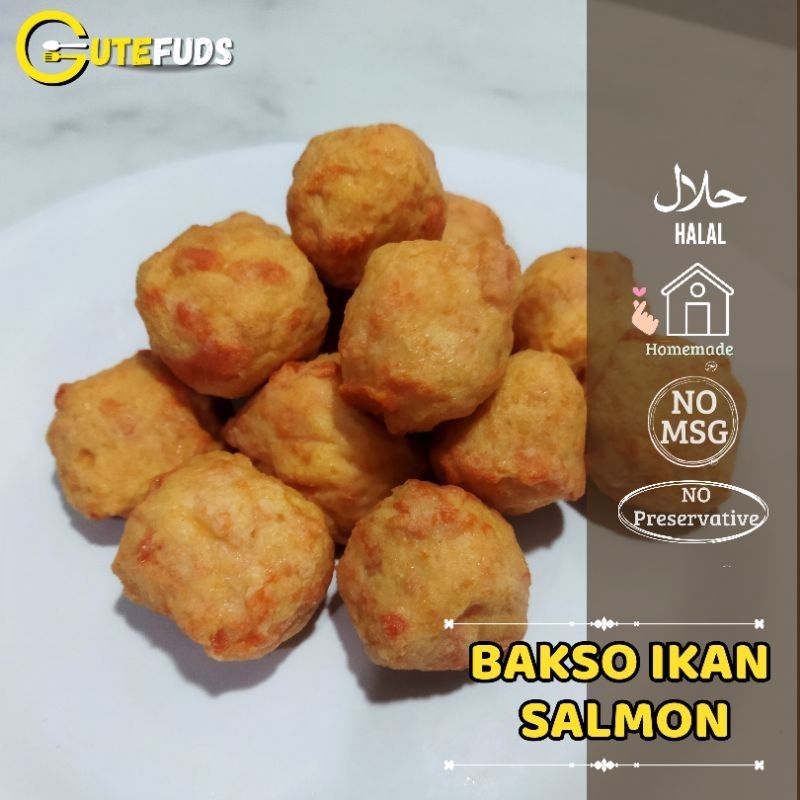 

BAKSO IKAN SALMON MPASI NO MSG HOMEMADE