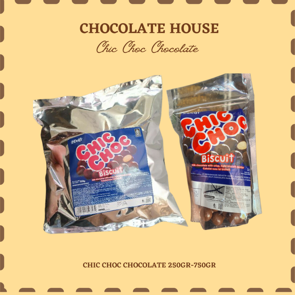 

Chic Choc Cokelat Biscuit Delfi Premium Mix Ukuran
