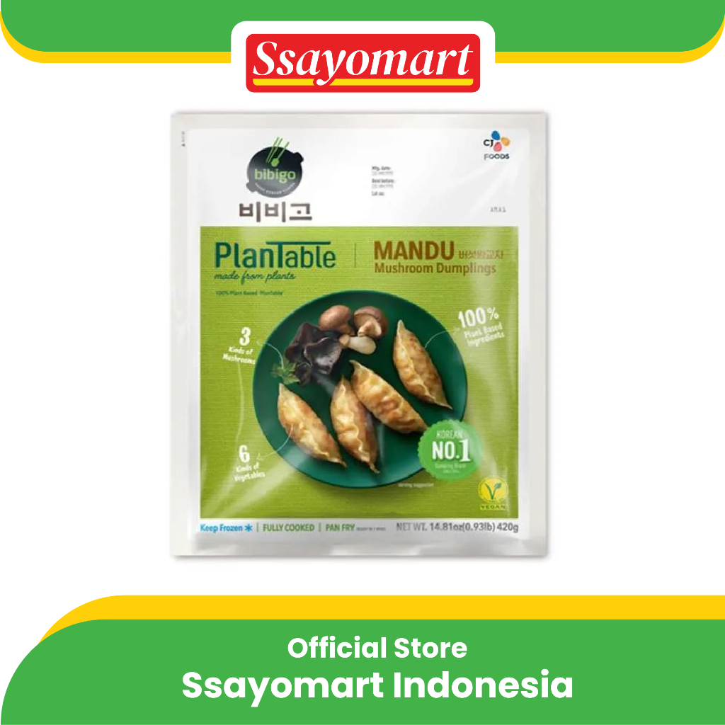 

DUMPLING ISI JAMUR (MANDU MUSHROOM) 420g