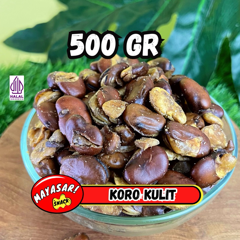 

KACANG KORO KULIT ASIN GURIH 500gr