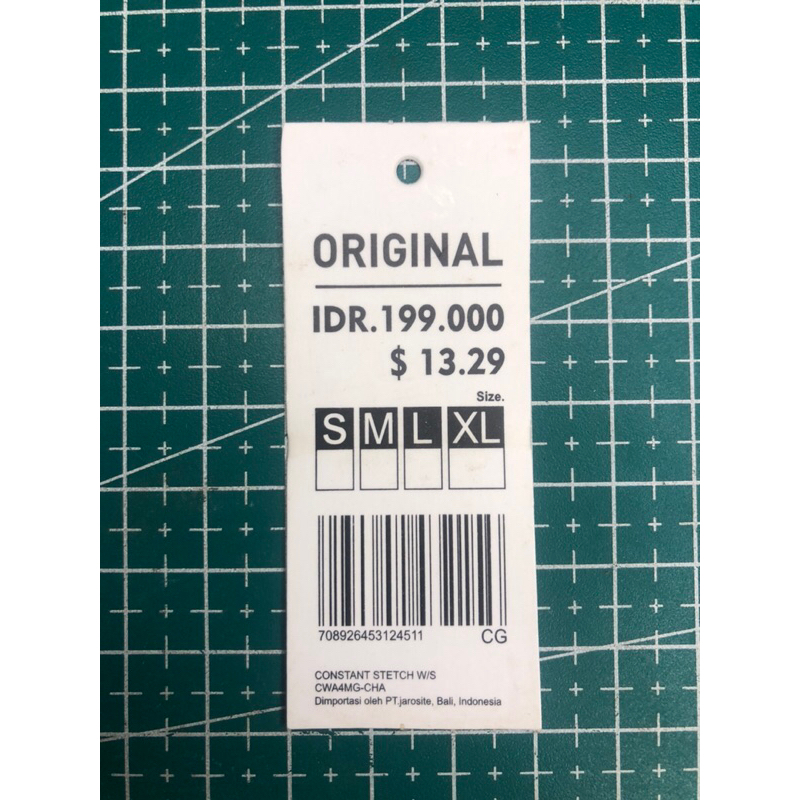 

ORIGINAL BARCODE PRICE TAG SUPER PREMIUM CO 1X DIKIRIM 600PCS