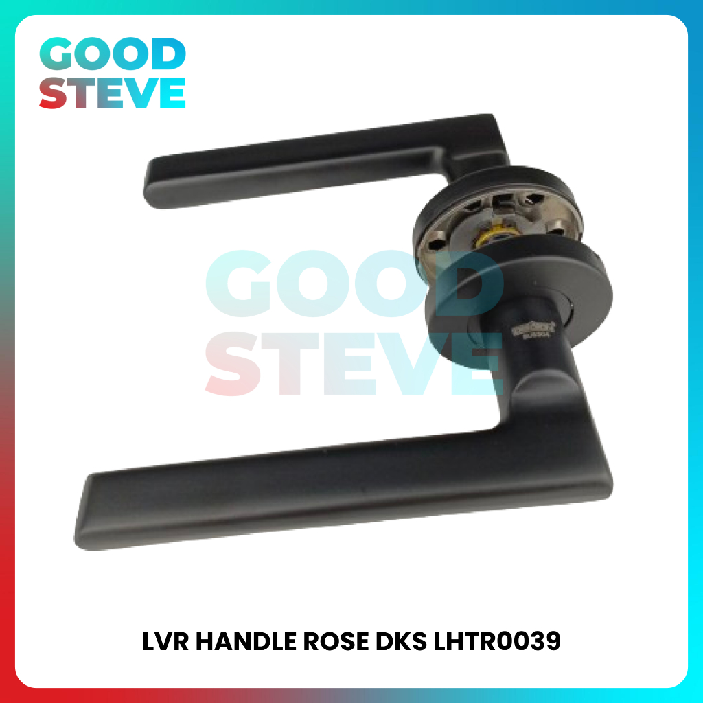Handle Pintu Hitam DEKKSON LHTR0039 BK Gagang Pintu DEKKSON LHTR 0039