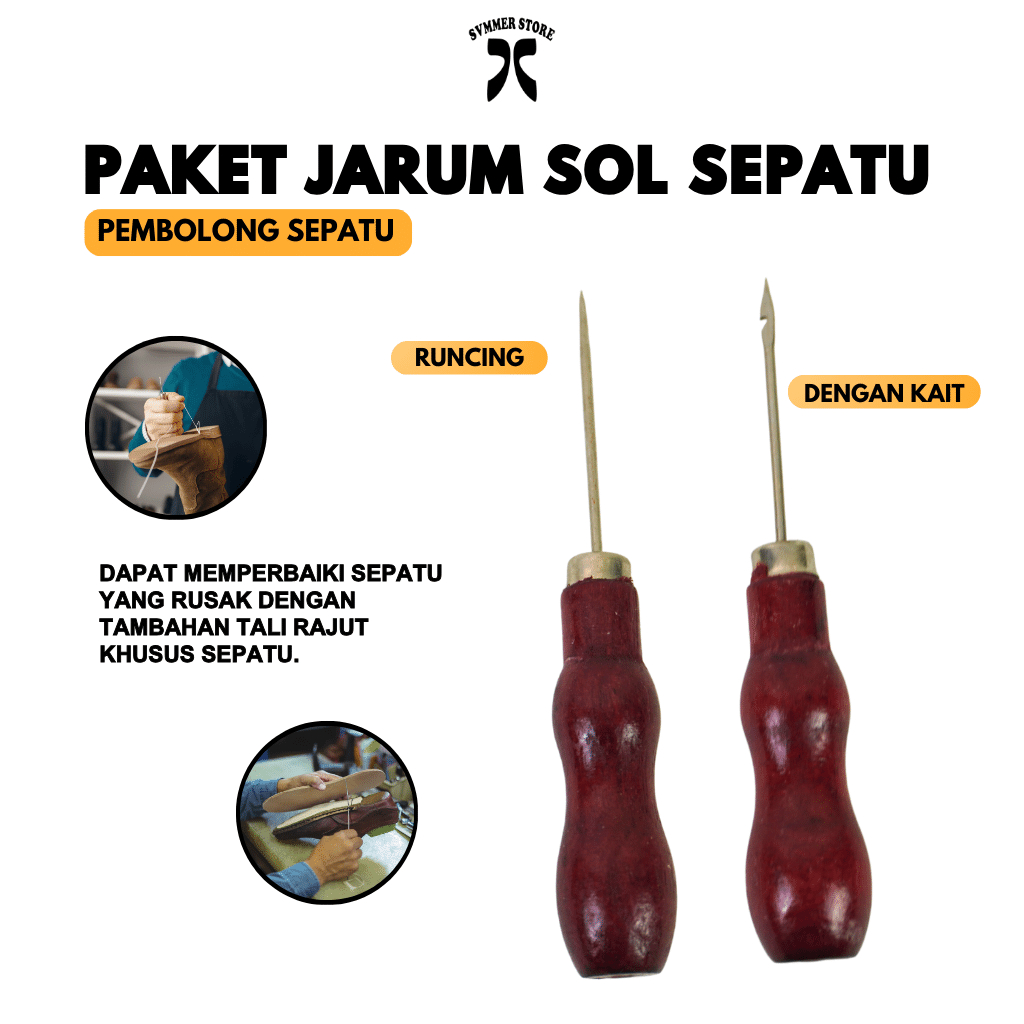 TERBARU ALAT JAHIT SOL SEPATU / PEMBOLONG SEPATU RUNCING PEMBOLONG SEPATU DENGAN KAIT