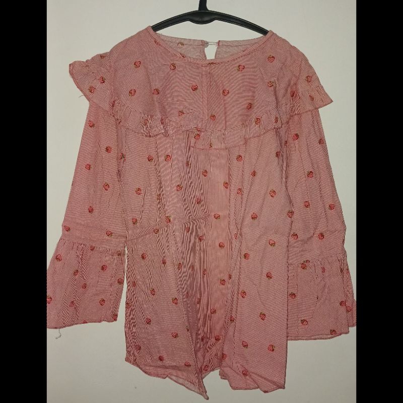 PRELOVED - Blouse Strawberry