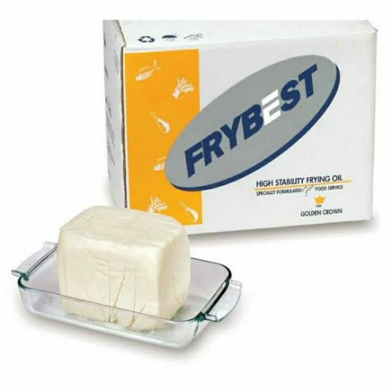 

FRYBEST Minyak goreng padat frying fat minyak beku kemasan repack