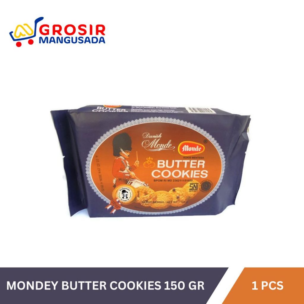 

Monde Butter Cookies 150gr