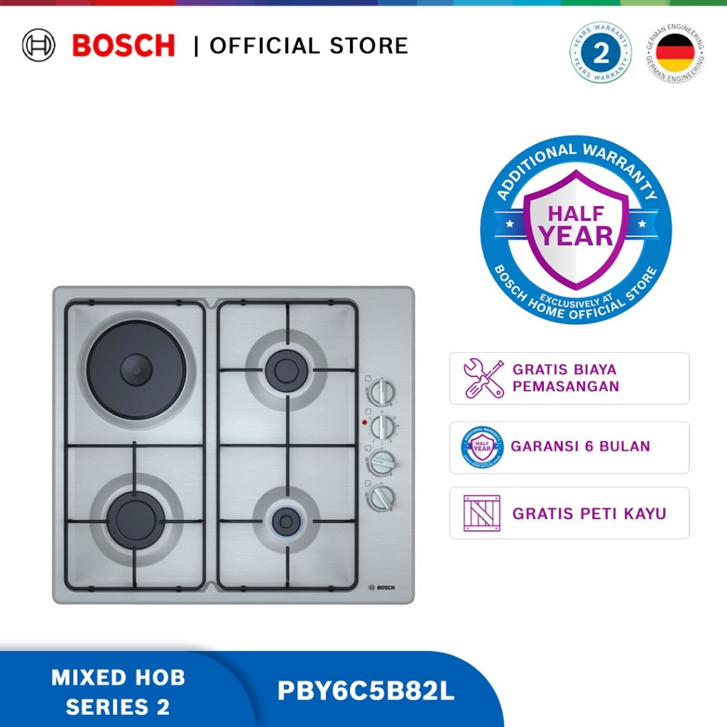 Bosch PBY6C5B82L Kompor Campuran Seri 2