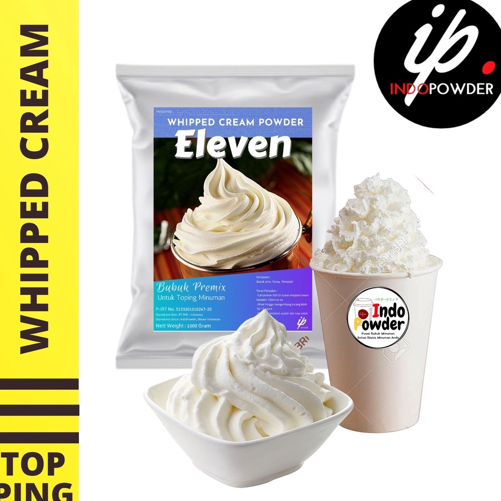 

TERBARU WHIPPED CREAM 1Kg WHIPED CREAM 1Kg WHIPPED CREAM Powder 1Kg Bubuk WHIPPED CREAM 1Kg