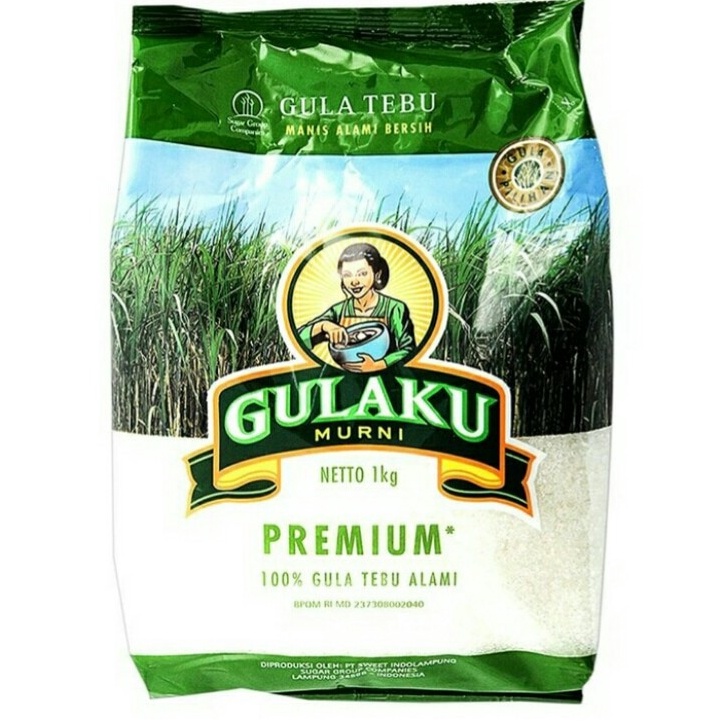 

ORIGINAL Gulaku Gula Tebu Premium 1GR