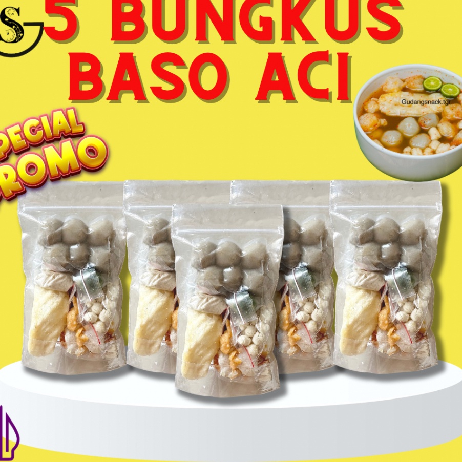 

77 5 BUNGKUS BASO ACI INSTAN ORIGINAL