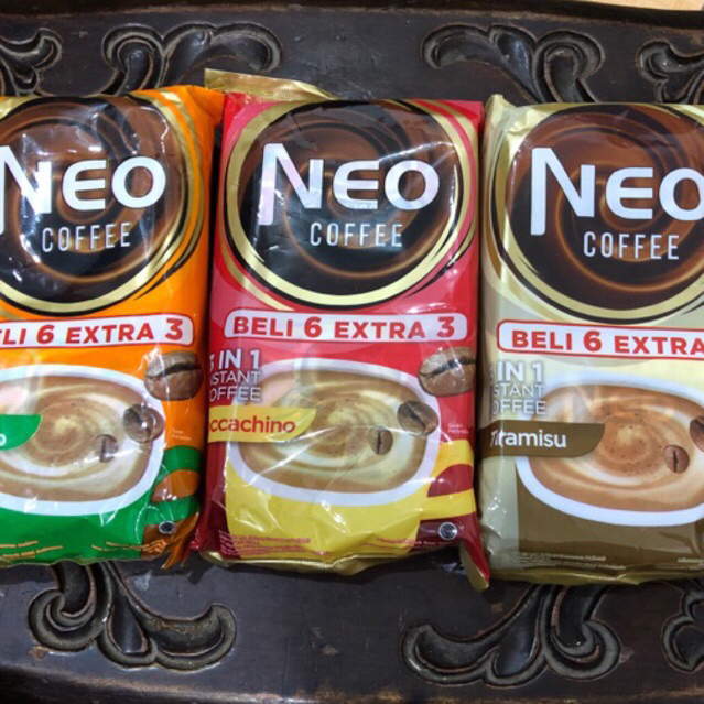 

neo coffee 3in1 6+3 9sachet