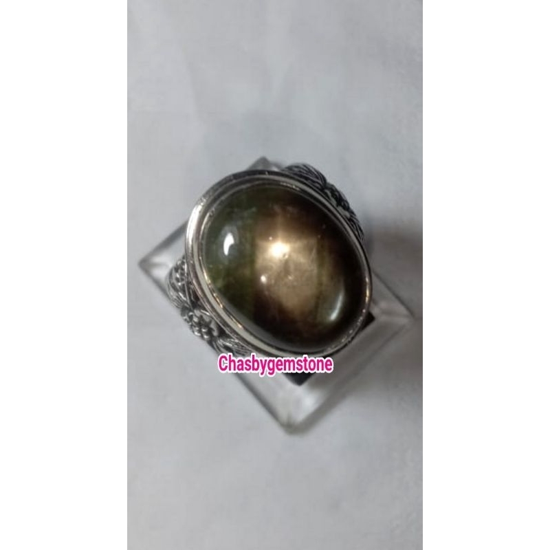 Batu Permata Black safir star-Safir bangsing kresnadana star jos