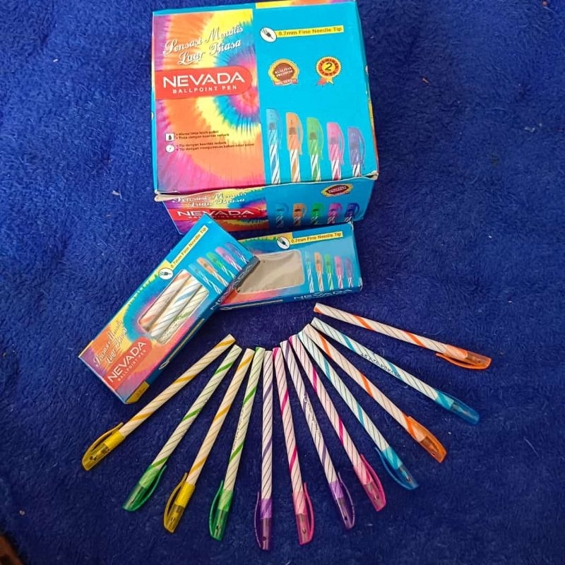 

Bulpoint NEVADA 1 pack isi 12 pcs Tinta Kwalitas Baik