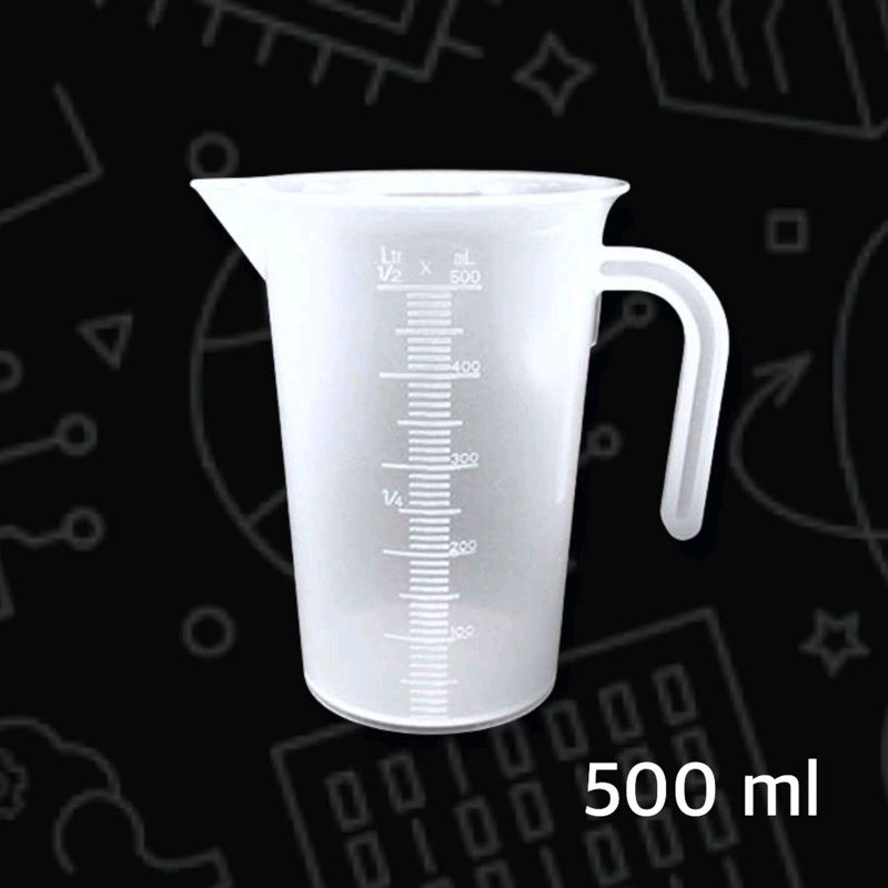 Gelas Takar 500ml / Measuring Cup Plastik 500 ml