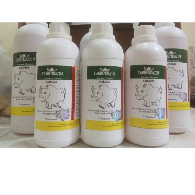 Sulfur carbendazim cap badak 500ml