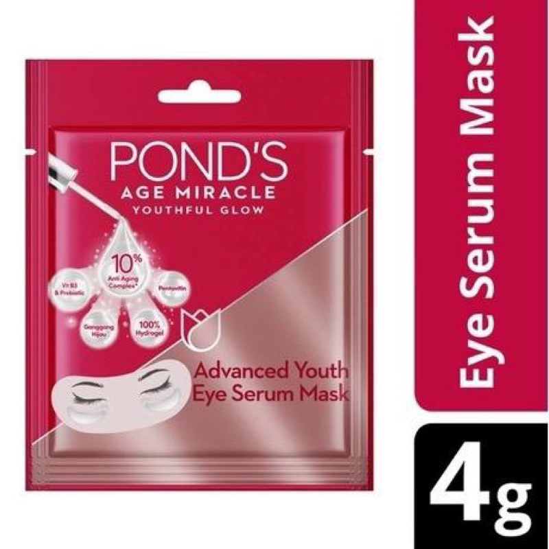 Ponds Age Miracle Advanced Youth Eye Serum Mask 4gr