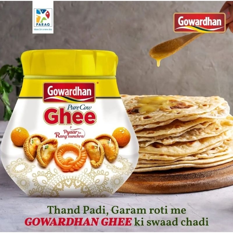 

Gowardhan Cow Ghee / Clarified Butter / Minyak Ghee