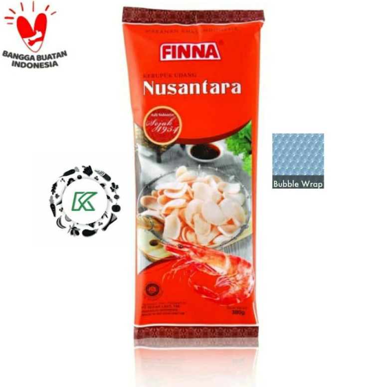 

FLASH SALE FINNA NUSANTARA kerupuk udang Premium 38gr Halal READY