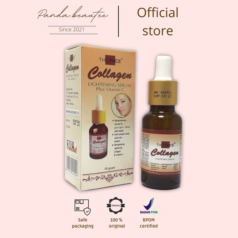 PANDABEAUTEE - THE FACE Collagen Lightening Serum with Vitamin C 20ml [ SK ]
