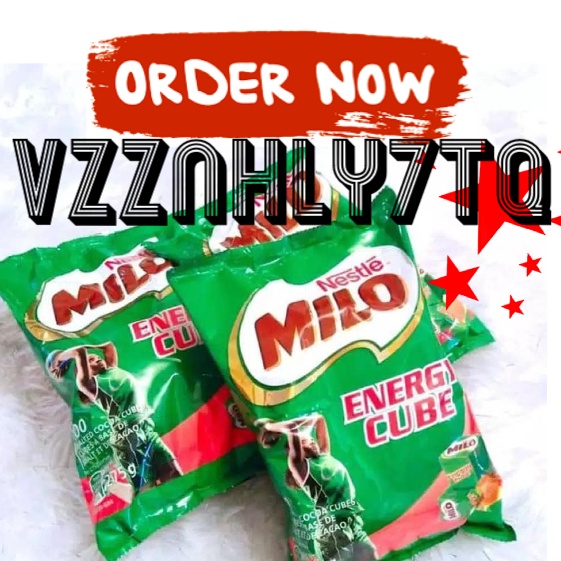 

MEGA SALE MILO CUBE ENERGY ORIGINAL isi 1 CUBE EXP TERBARU
