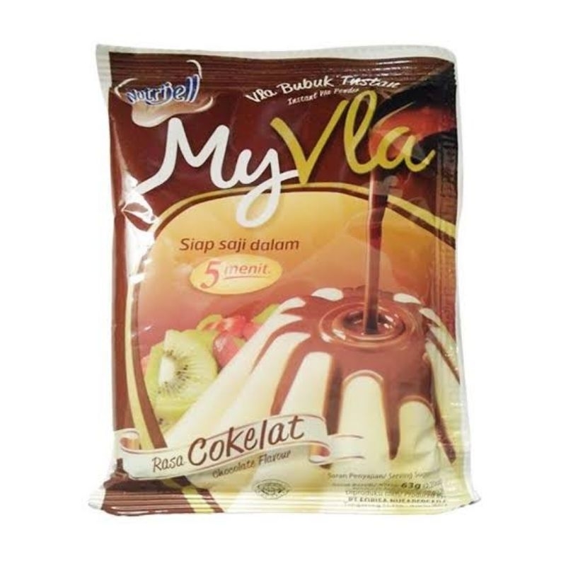 

Nutrijell My Vla MyVla Cokelat 60gr