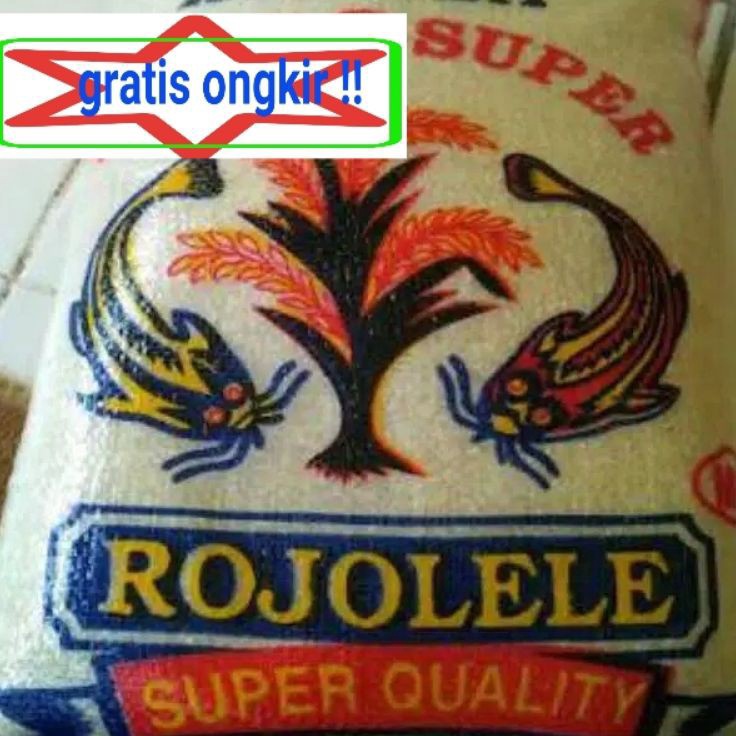 

Jangan Sampai Kehabisan Beras cap merek Rojolele 1 kg timbangan full via gojek