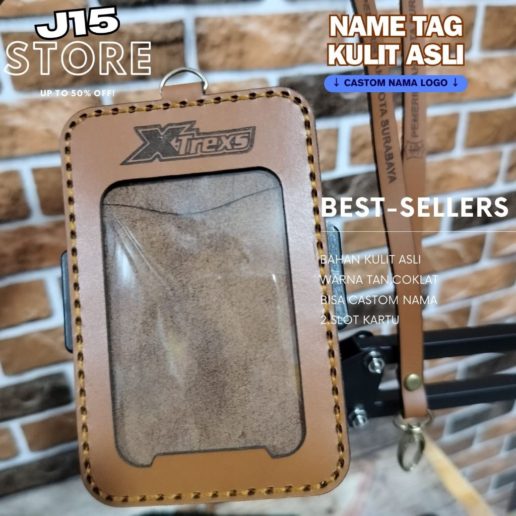 

⭐⭐⭐⭐⭐ ID CARD HOLDER KULIT NAME TAG KULIT CUSTOM NAMA LOGO