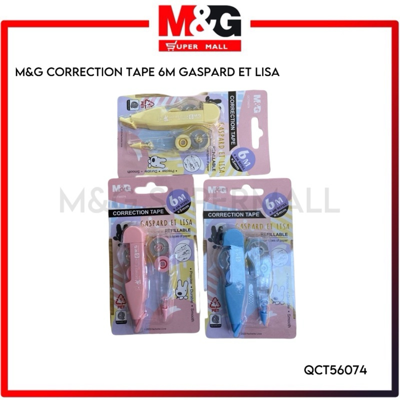 

M&G Correction Tape 6m ET LISA / Tip-ex kertas 6m M&G ET LISA QCT56074