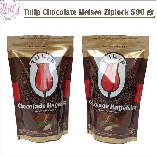 

FLASH SALE TULIP MEISES COKELAT 5 GR KEMASAN ZIPLOCK MESES HAGELSLAG COKLAT BUTIR 5GR