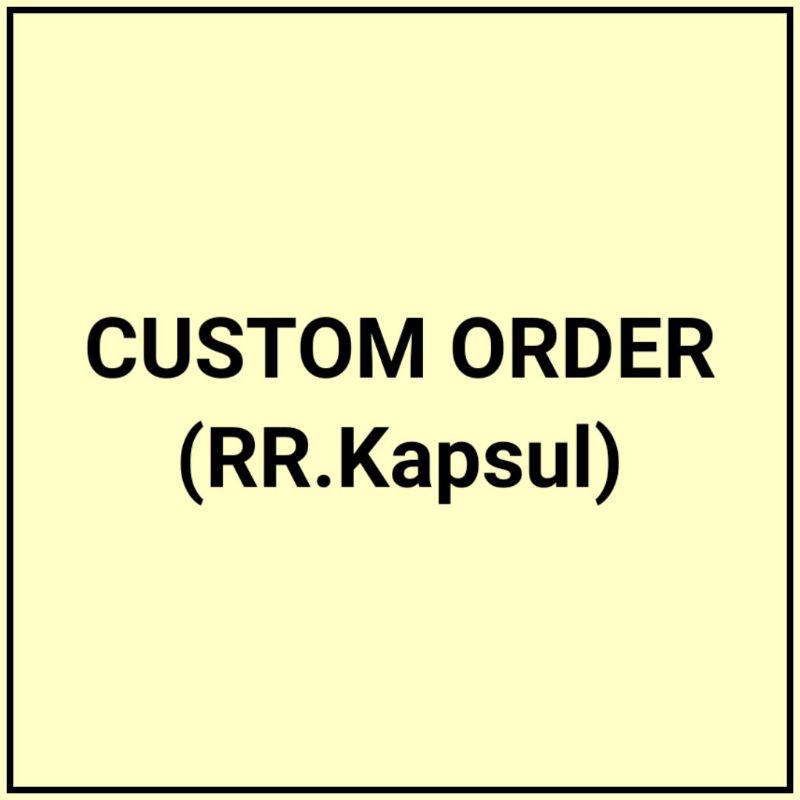 

ORDERAN KHUSUS (RR.K)