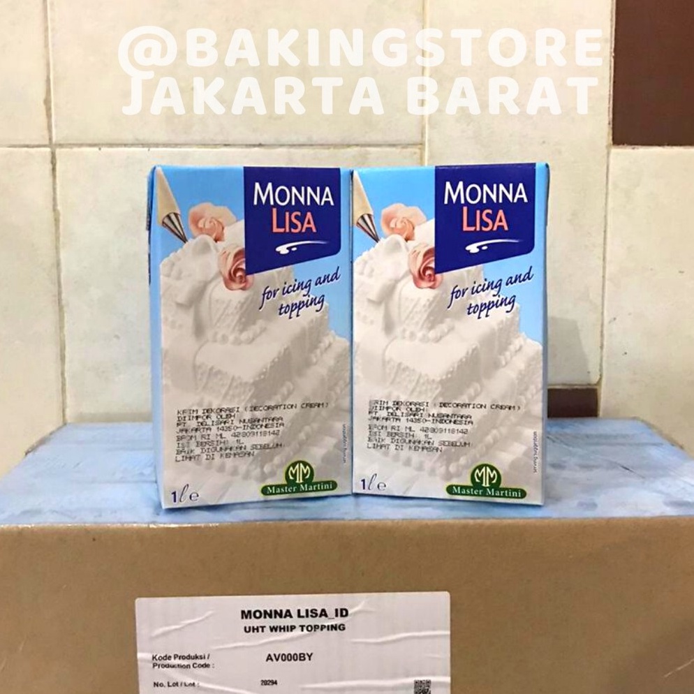 

BEST SELLER Whip Cream Monnalisa 1 Liter Master Martini