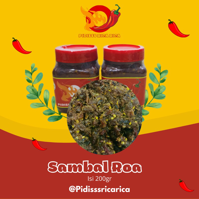 

Sambal Roa 200gr