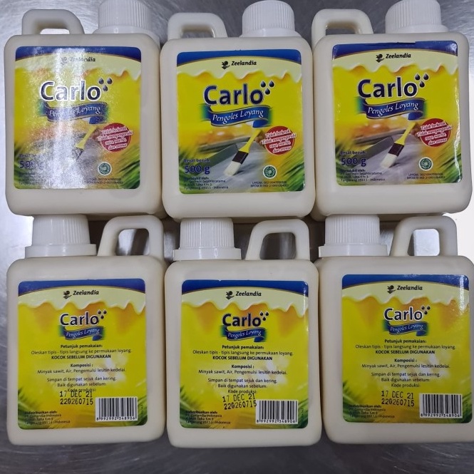 

PROMO ALE Pengoles Loyang CARLO 5 gram Minyak Oles 5gr anti lengket