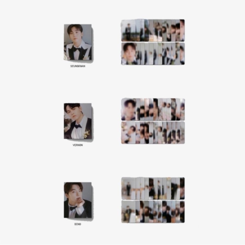 [Ready] Seventeen 10th Mini Album 'FML' Carat Version CarVer Binder Photocard PC Booklet only Jun Wo