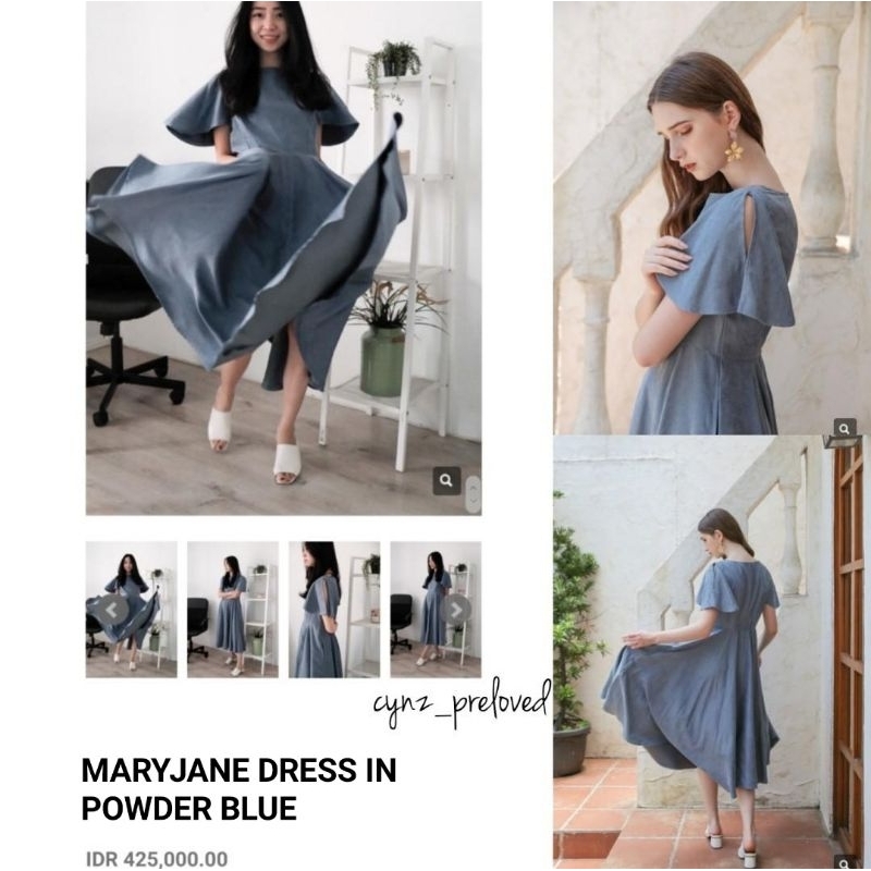 NEW maven maryjane dress in blue