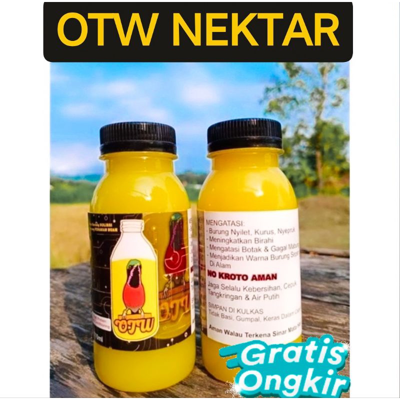 OTW Nektar ,NECTAR PAKAN MINUMAN BURUNG KOLIBRI DAN PEMAKAN BUAH