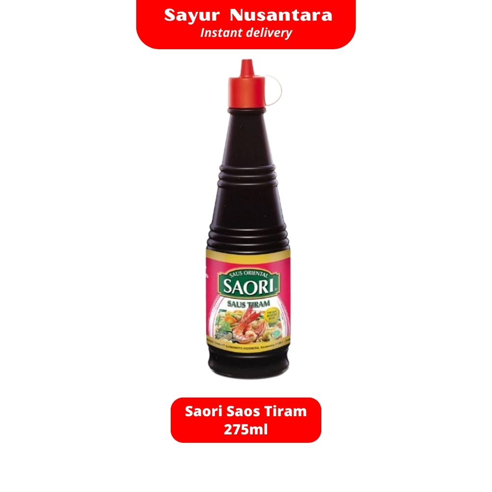 

Saori Saos Tiram 270ml - Sayur Nusantara