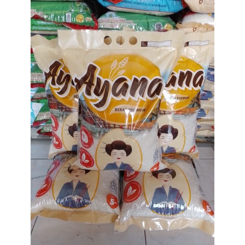 

*Bintara* Beras AYANA Gold 5kg Super PREMIUM Pulen SUSHI Jepang Bekasi