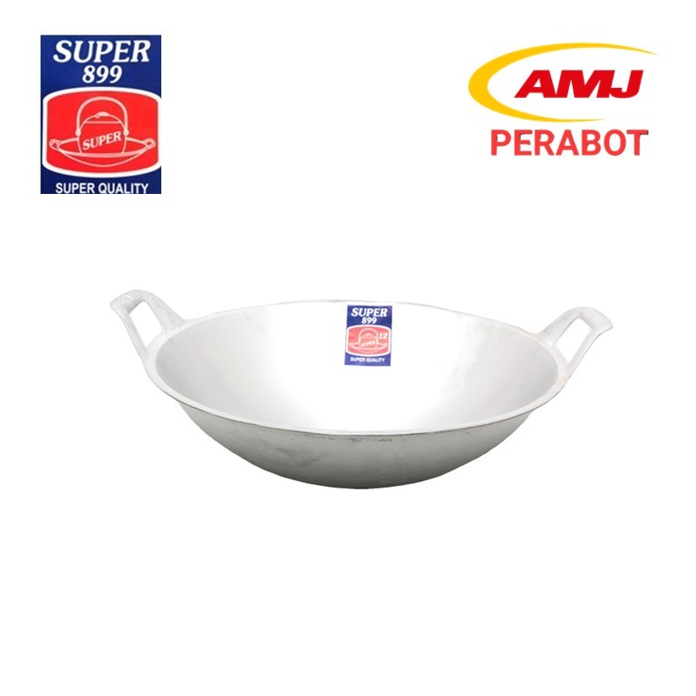 SUPER Kuali Tebal Wajan Penggorengan No 12