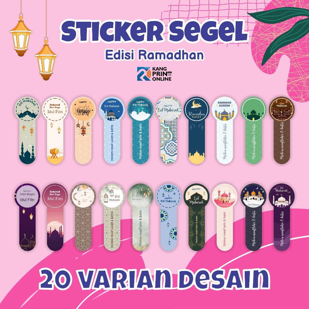 

STIKER SEGEL LEBARAN IDUL FITRI / STICKER TOPLES / STIKER SEGEL LEBARAN / STICKER SEGEL IDUL FITRI