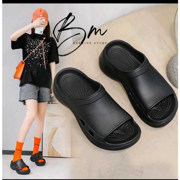 SANDAL FUJI 2024 Sandal laris fuji Sandal wanita spon karet import Sandal fuji