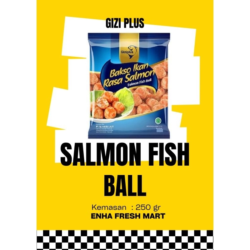 

Gizi Plus Salmon Fish Ball 250gr