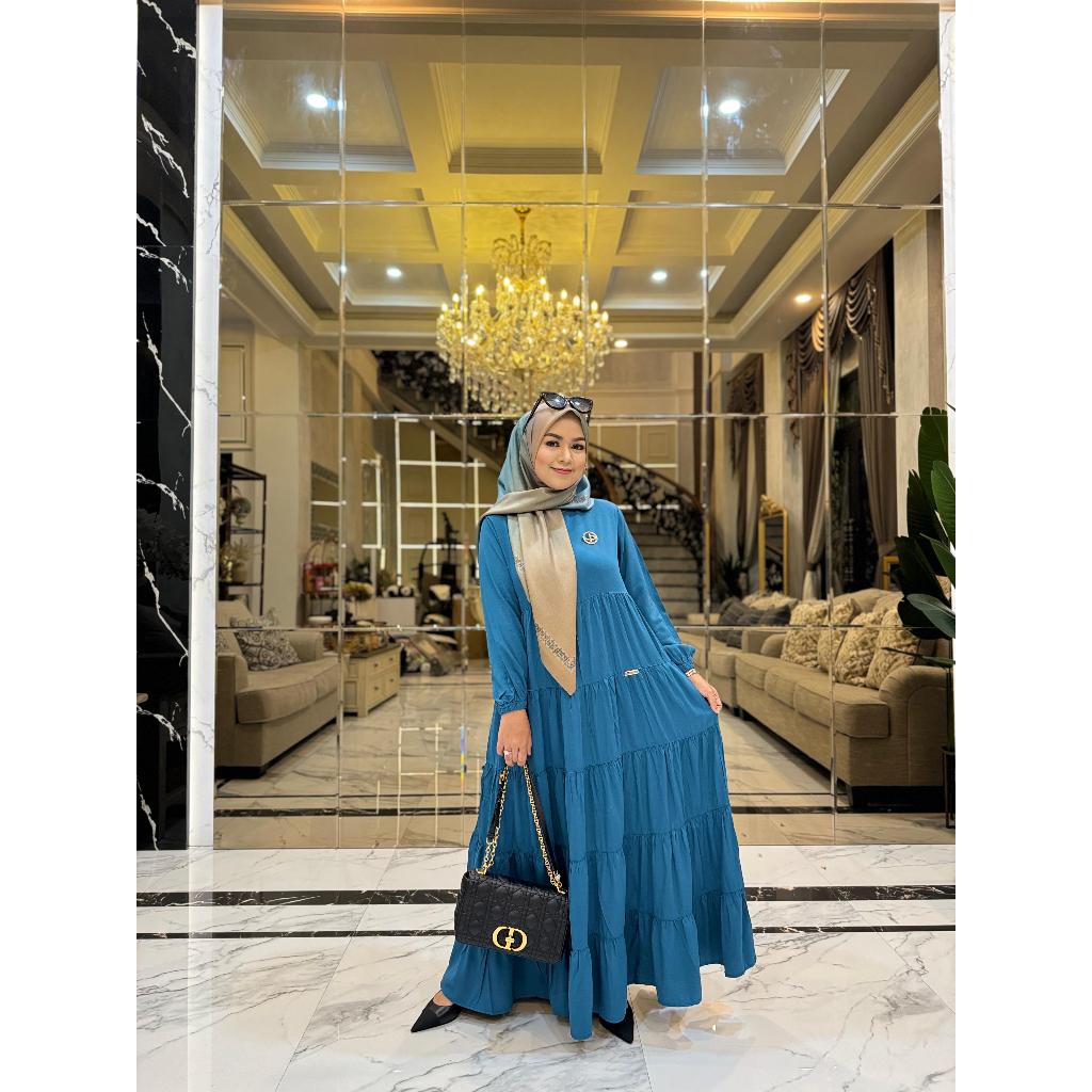 JOURNEY - Hana Dress Gamis Rayon Warna baru (Part 2) - Best Seller bisa COD