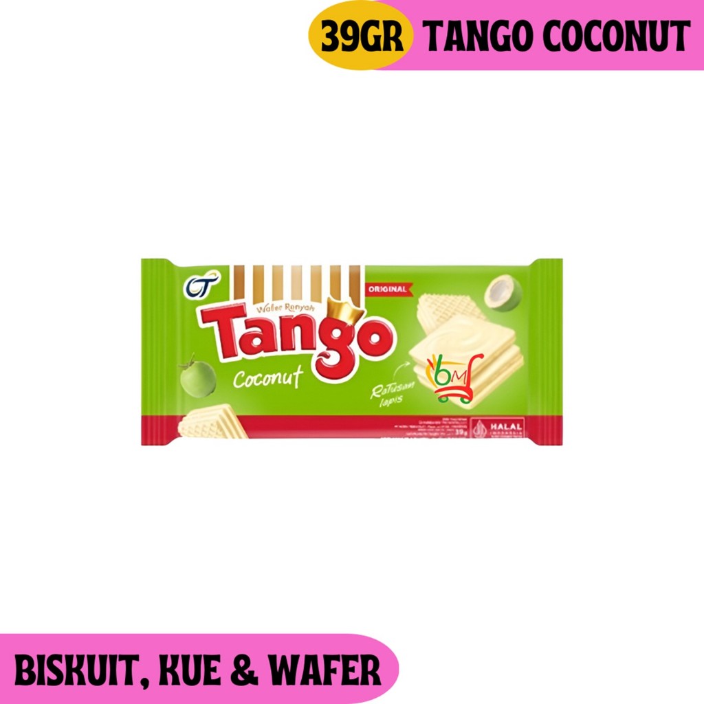 

Tango Coconut Wafer Renyah dari Orang Tua Kemasan Ekonomis