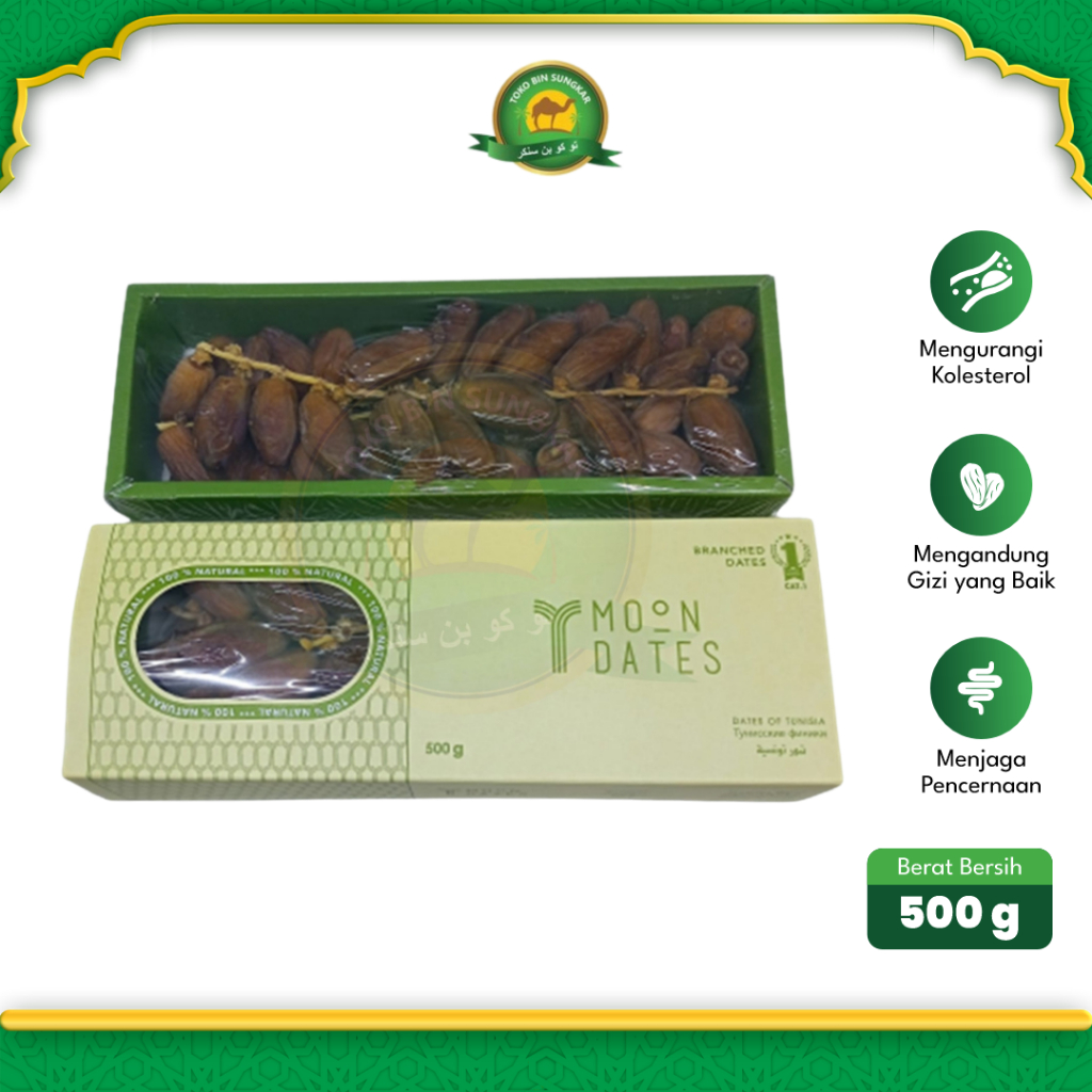 

Kurma Tangkai Moon Dates Premium Oleh Oleh Haji Souvenir Umroh 100% Original 500gr