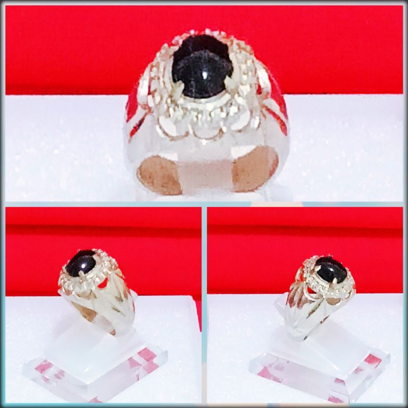 Cincin Batu Natural Cat's Eye