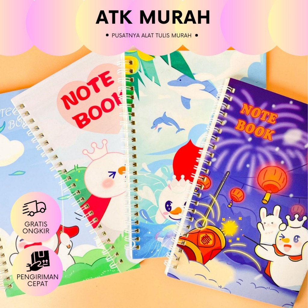 

TERMURAH BUKU NOTEBOOK SPIRAL MIXUE COD BAGUS LUCU IMUT KADO UNIK BK-1142