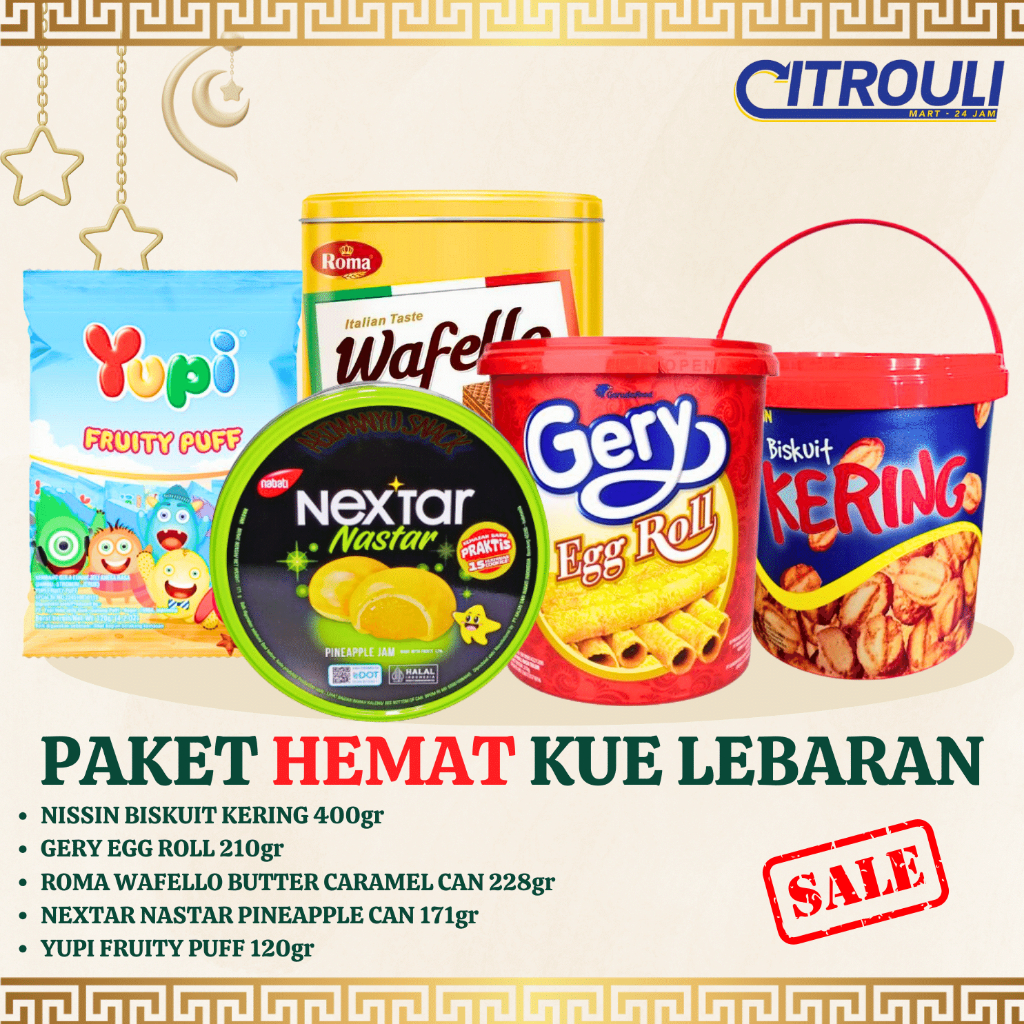 

PAKET KUE LEBARAN HEMAT E